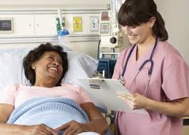 Patient with Nurse