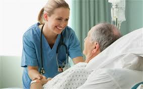 Patient with Nurse